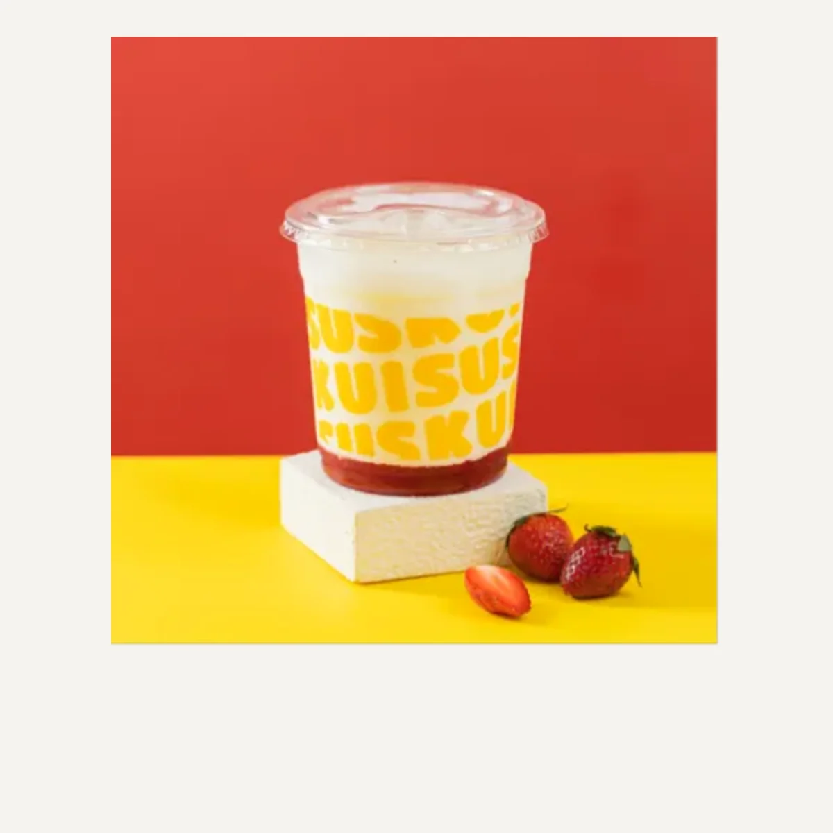 Korean Strawberry Milk